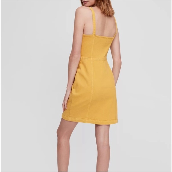 ARITZIA | Shasta dress in yellow | size 4 - Picture 2 of 6